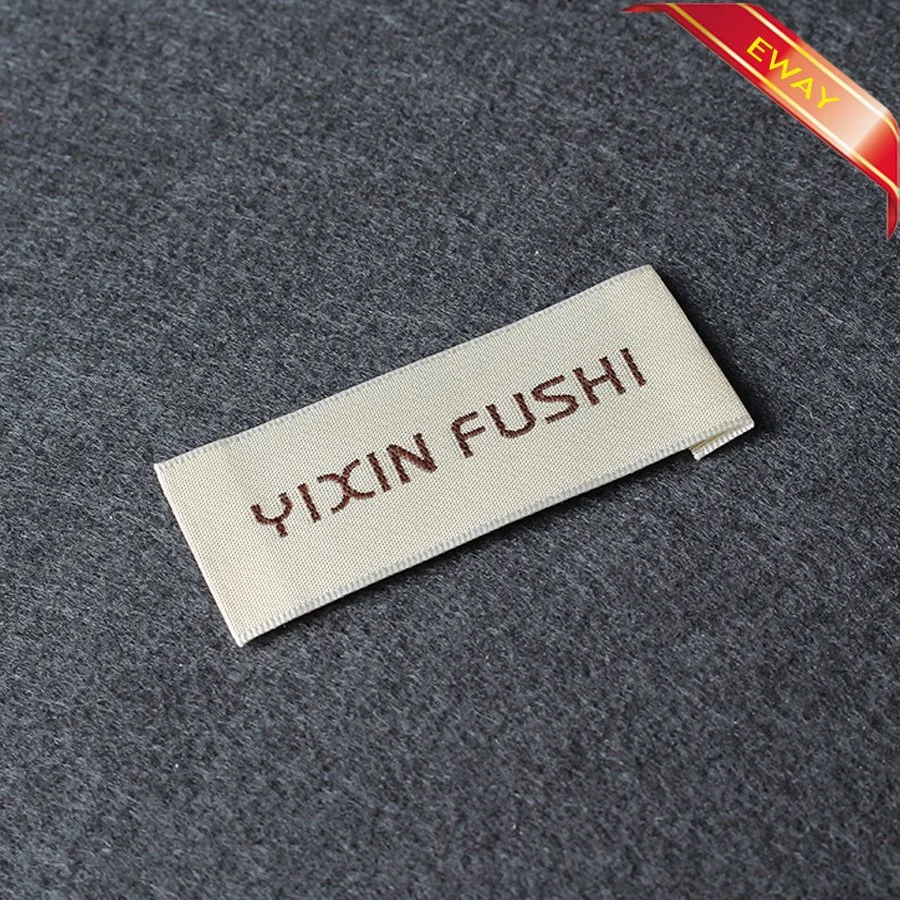 Women Clothing Label Soft Woven Main Label for Garment