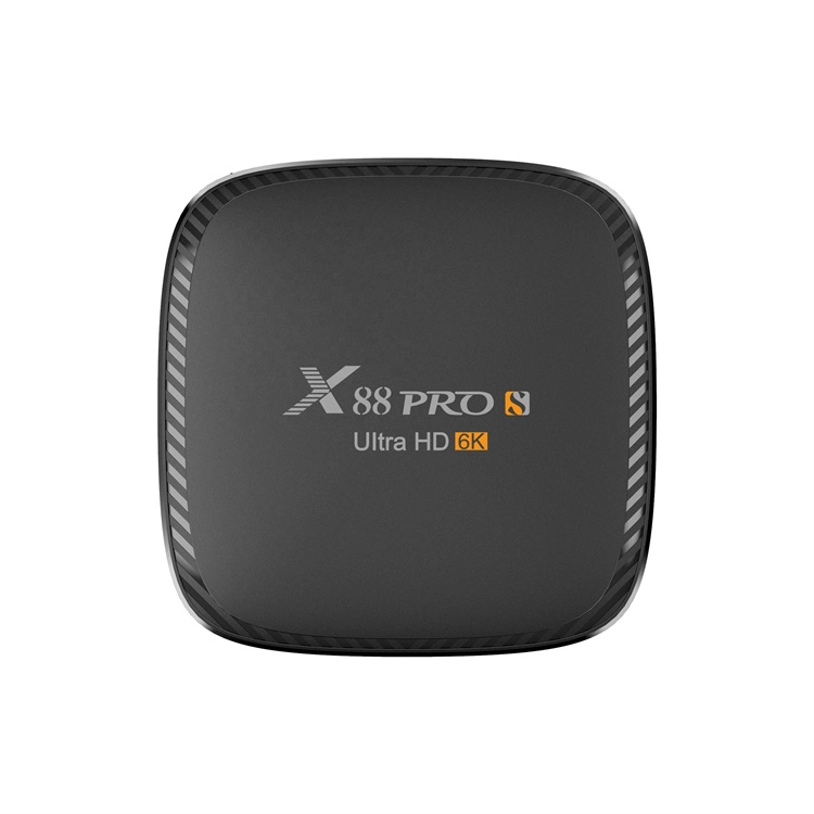 X88 pro S Allwinner H616 4G 32g Full HD 4K 60fps RJ-45 RoHS TV Box Android 10,0 X88 pro S