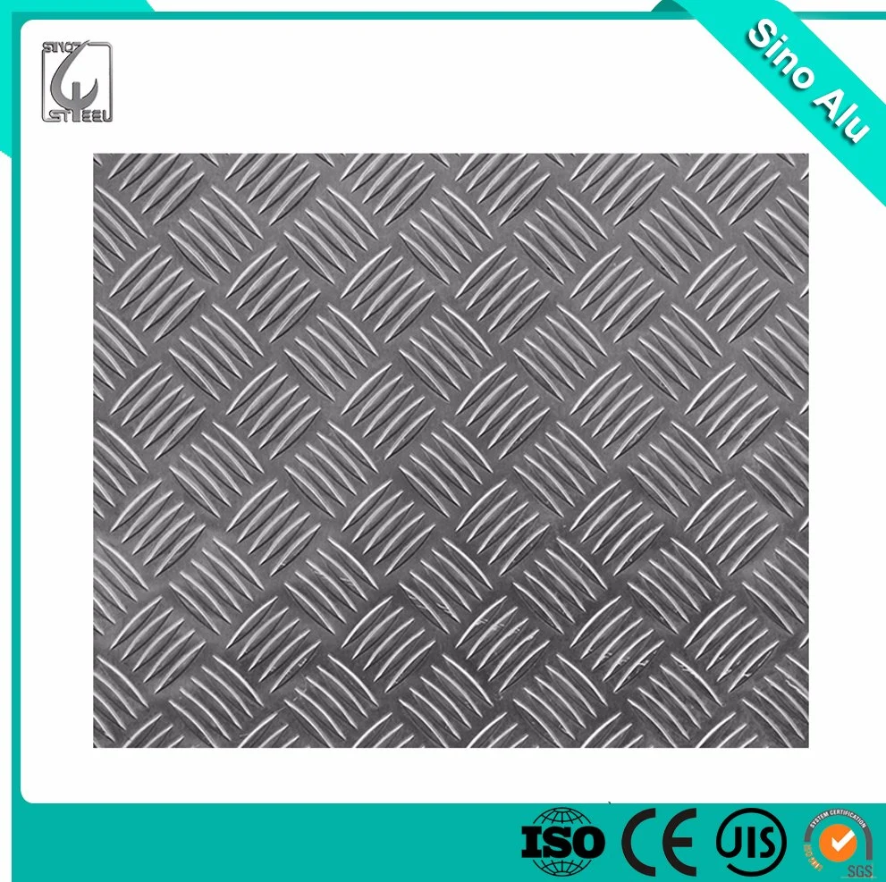 Wooden Pattern 1000 3000 5000 Aluminum Checkered Sheet Embossed Sheet