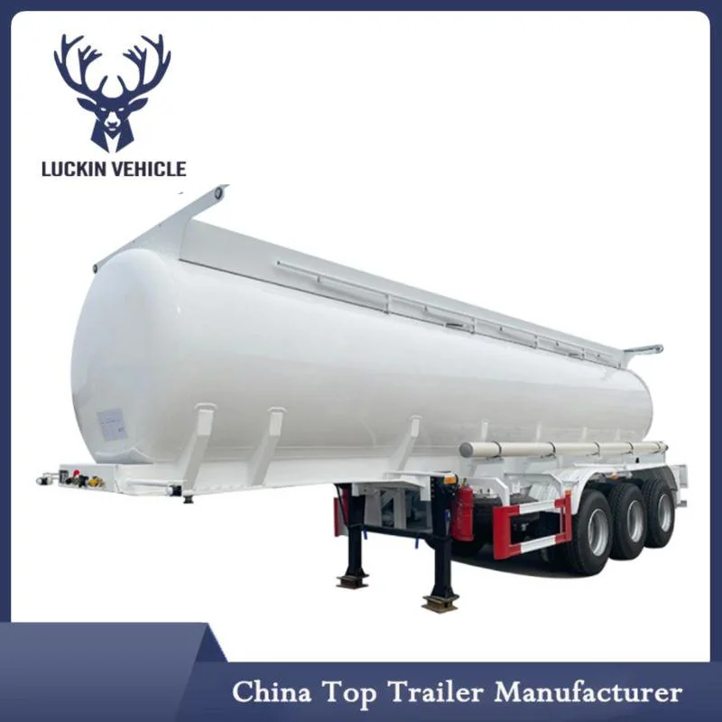 3/4 Axles Transport Liquid Diesel Petrol Gasoline Oil Tranker Truck Trailer Fuel Tank Price for Sale