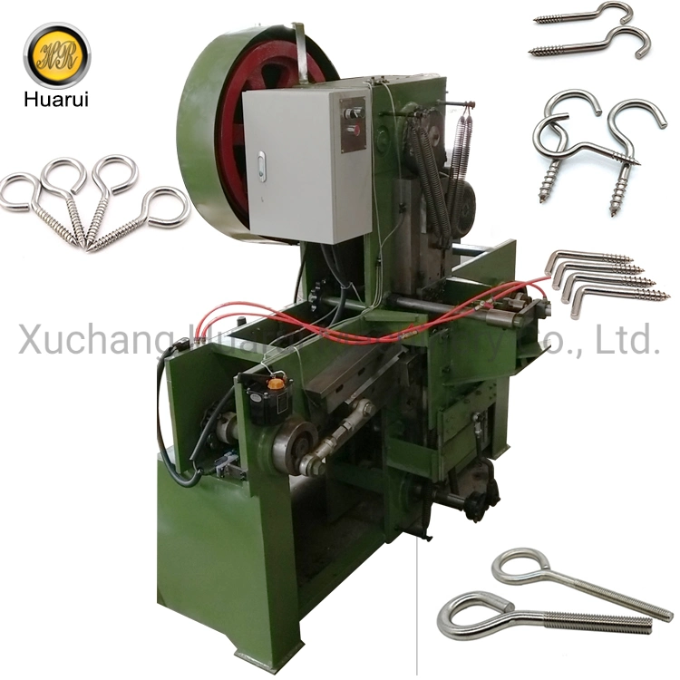 Machinery for Eye Screw, Hook Screw, L Screw Hook Producing Machine