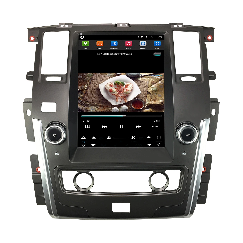 12.1 Inch Hot Sale Car Audio for Nissan Patrol 2016 6+128 GB Car Music Video Player