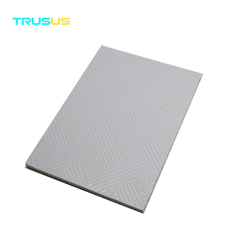 7mm False PVC Gypsum Ceiling Tiles with Low Price