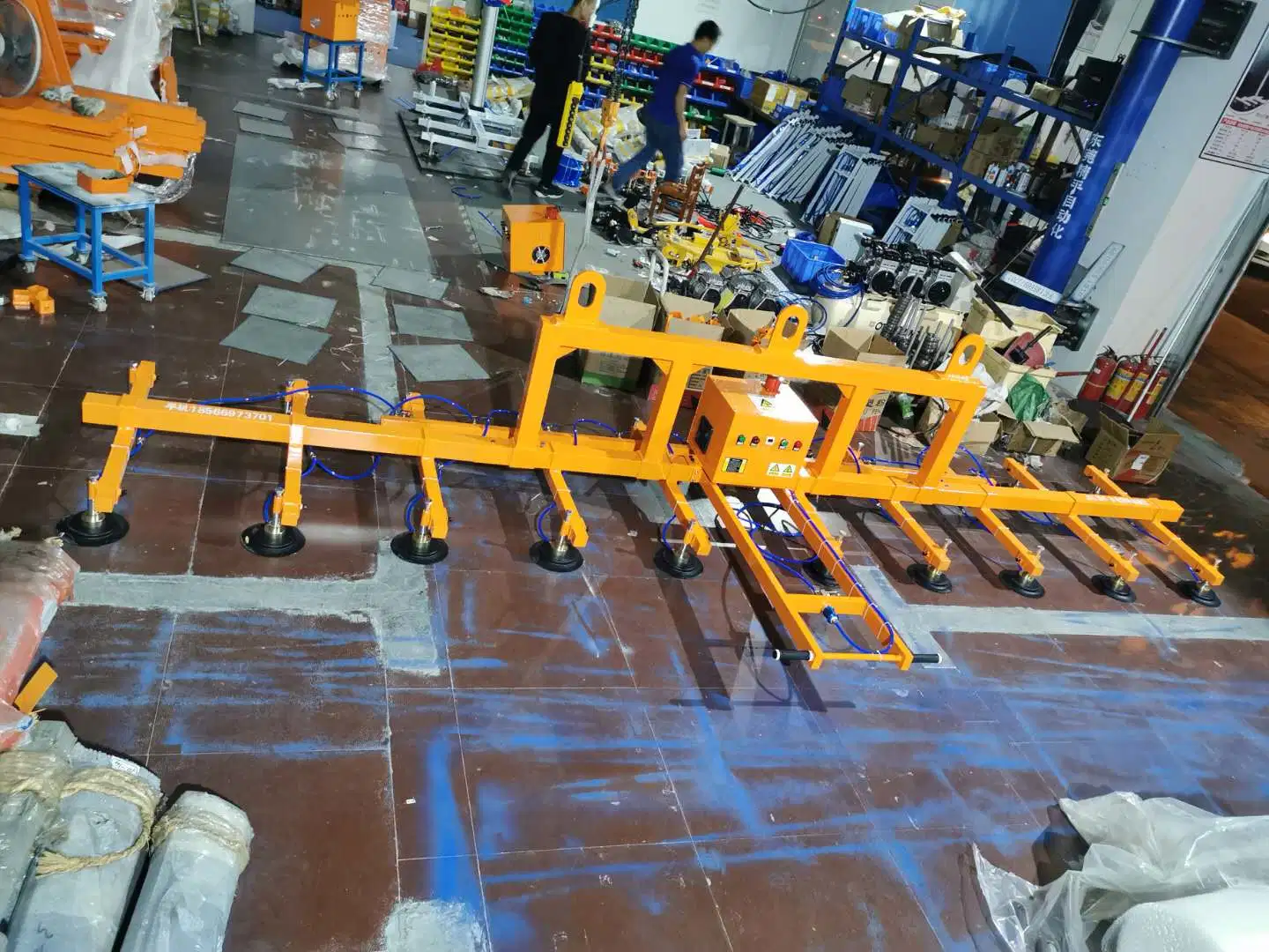 Vacuum Lifting System Steel Plate Vacuum Lifter Equipment with Suction Pad