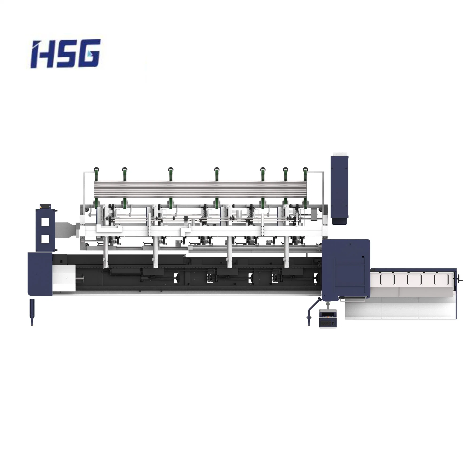 4000W CNC Laser Cutting Machine Stainless Steel Iron Tube Cutter