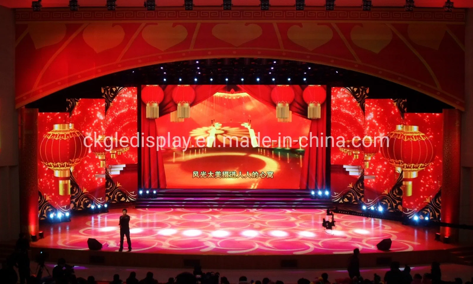 P2.5 High Definition Indoor LED Display Die Casting Aluminium Cabinet Stage Rental