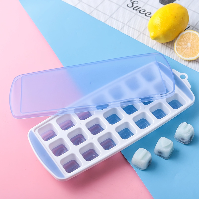 Multiple Shapes Ice Cube Mold with Lid for Beverage Shop