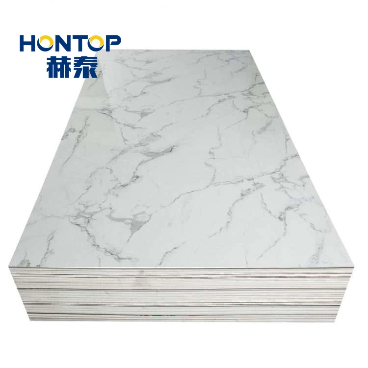 مقاومة للحريق ومقاومة للماء الديكور الداخلي لوحات الحائط PVC Wall Panel لوحة حائط WPC WPC من الرخام مع لوحة حائط من الإسفنج