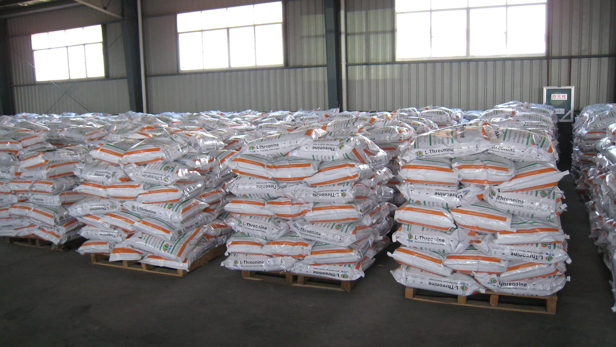 L-Threonine Feed Grade 98.5% CAS: 72-19-5 for Newborn Pig, Covering Pig, Poultry, Shrimp, Eel Fami-QS, ISO