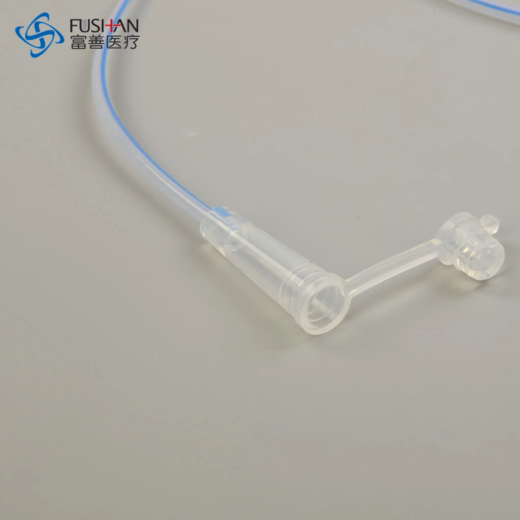 Disposable Medical Equipment 100% Silicone Stomach Feeding Tube with Stainless Steel Ball Hospital Supplier with CE, ISO, Cfda, FSC
