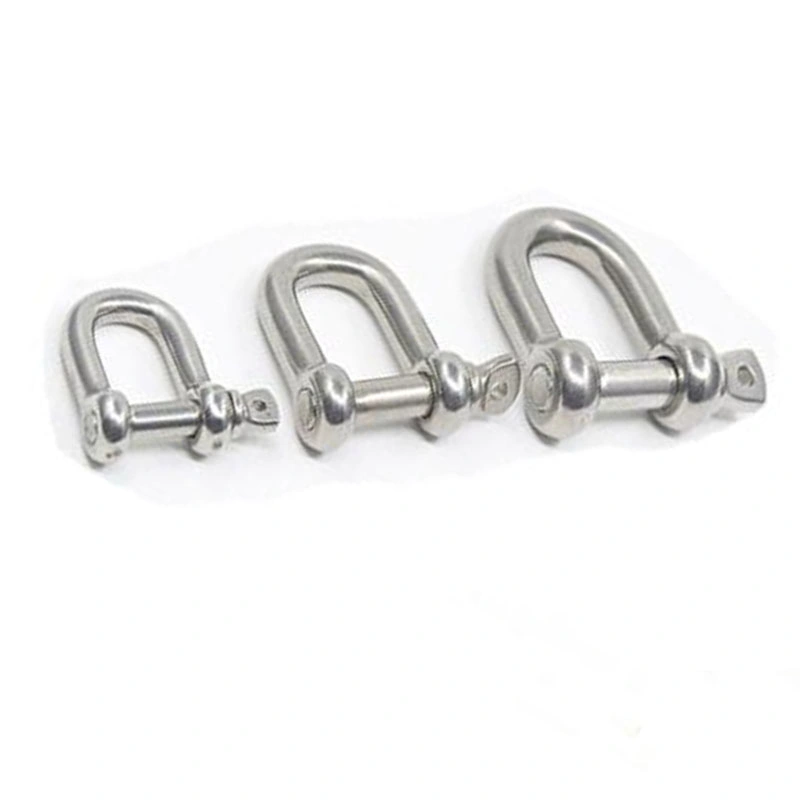 Marine Accastillage Us Type Bow Anchor Shackle G209 Heavy Duty Screw Anchor Pin Shackle Lifting Bow Shackle