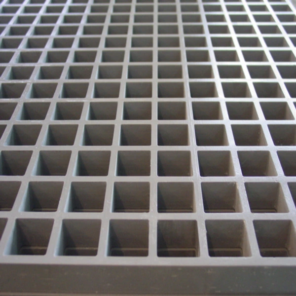 Plastique de haute qualité FRP plate-forme de grille de plancher en fibre de verre passerelle