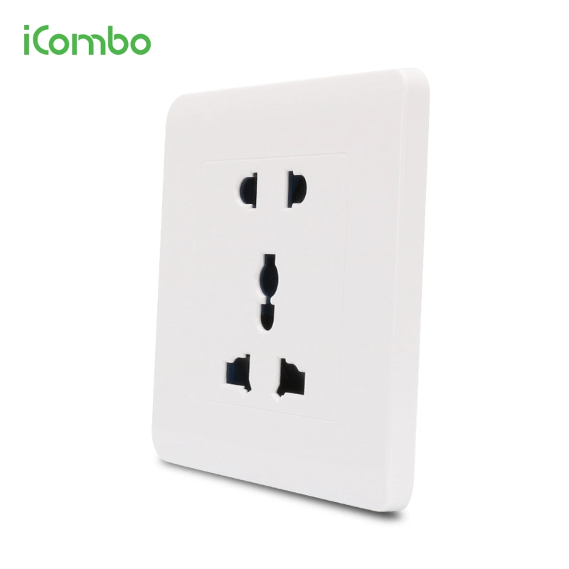 Mf 5 broche de l'électricité d'alimentation de la prise de courant murale universel 250V 16A