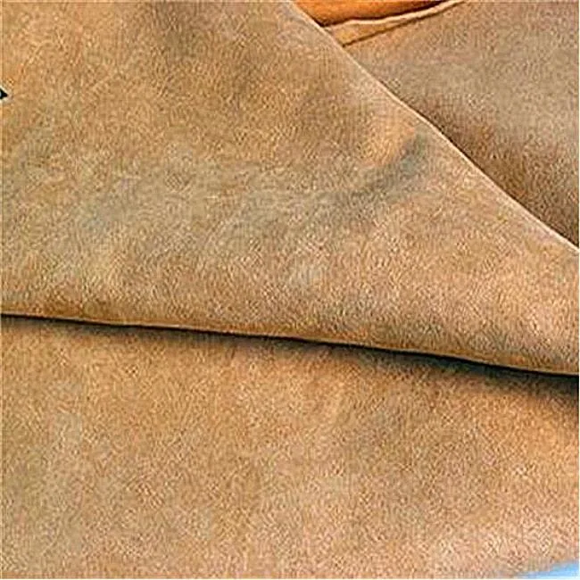 100%polyester micro en microfibre douce Peachskin imitation cuir velours extensible à 4 voies Tissu pour un canapé-Hometextile oreiller Jacket