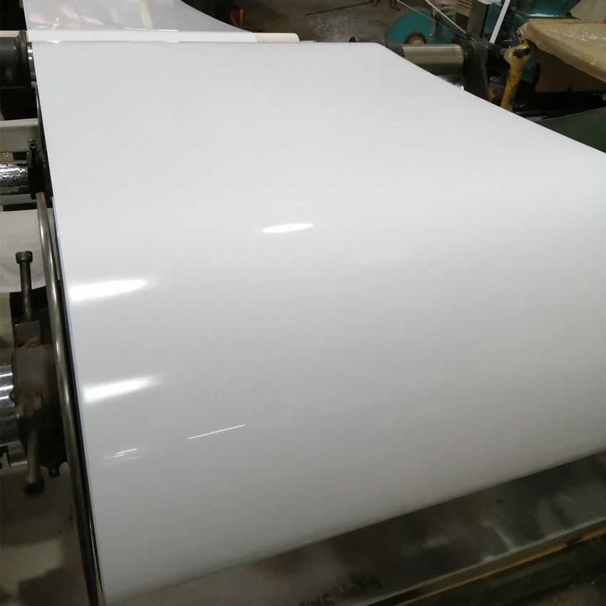 White Glossy/Glossy Rigid PVC Sheet for Vocuum Forming