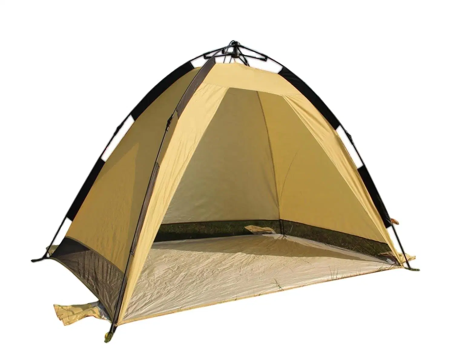 تصميم جديد مقاوم للمياه عالي الجودة لشخصين قابل للطي تلقائي خيمة تخييم مفتوحة في الهواء الطلق