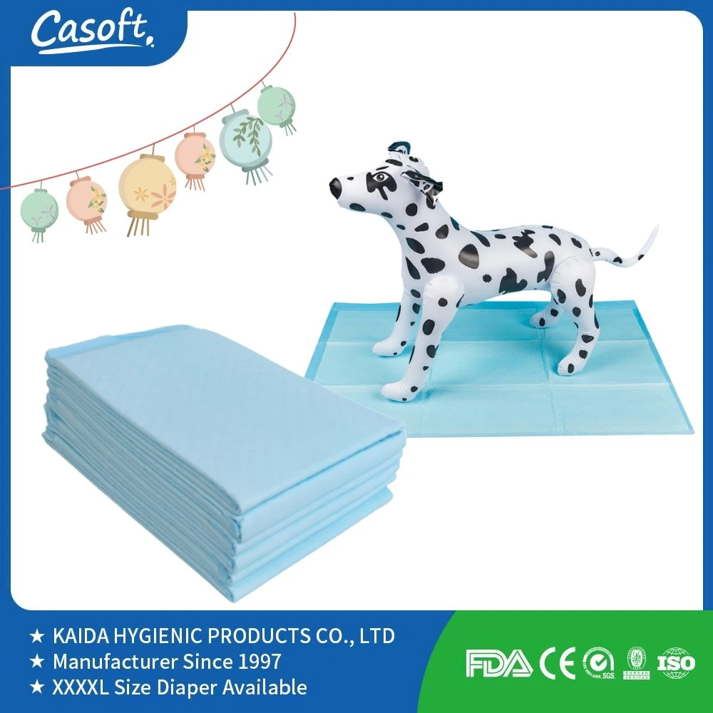 Casoft Private Label Dog Toilet PEE Pad Puppy Training Menstrual Potty Urine Cleaning Mat