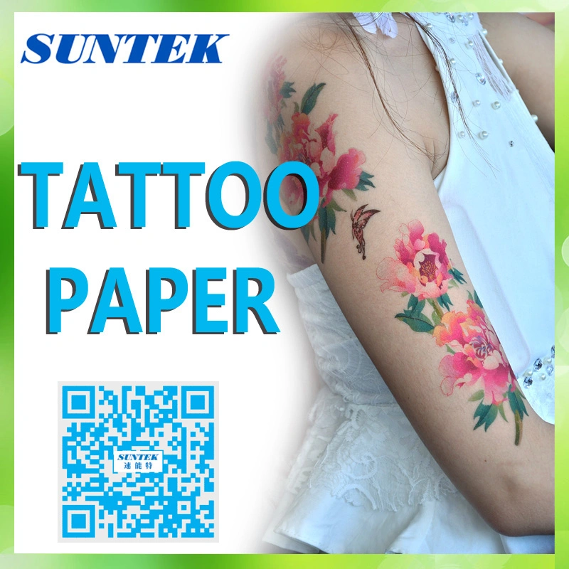 Skin Safe Temporary Tattoo Sticker Paper with Ce/RoHS/Reach Certificate