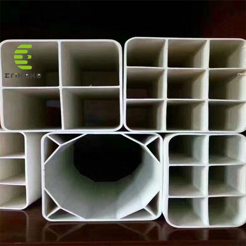 Customized Square Plastic Profile Polyethylene PVC Square Pipes 4 Inch 5 Inch Hydroponic Lettuce Nft System