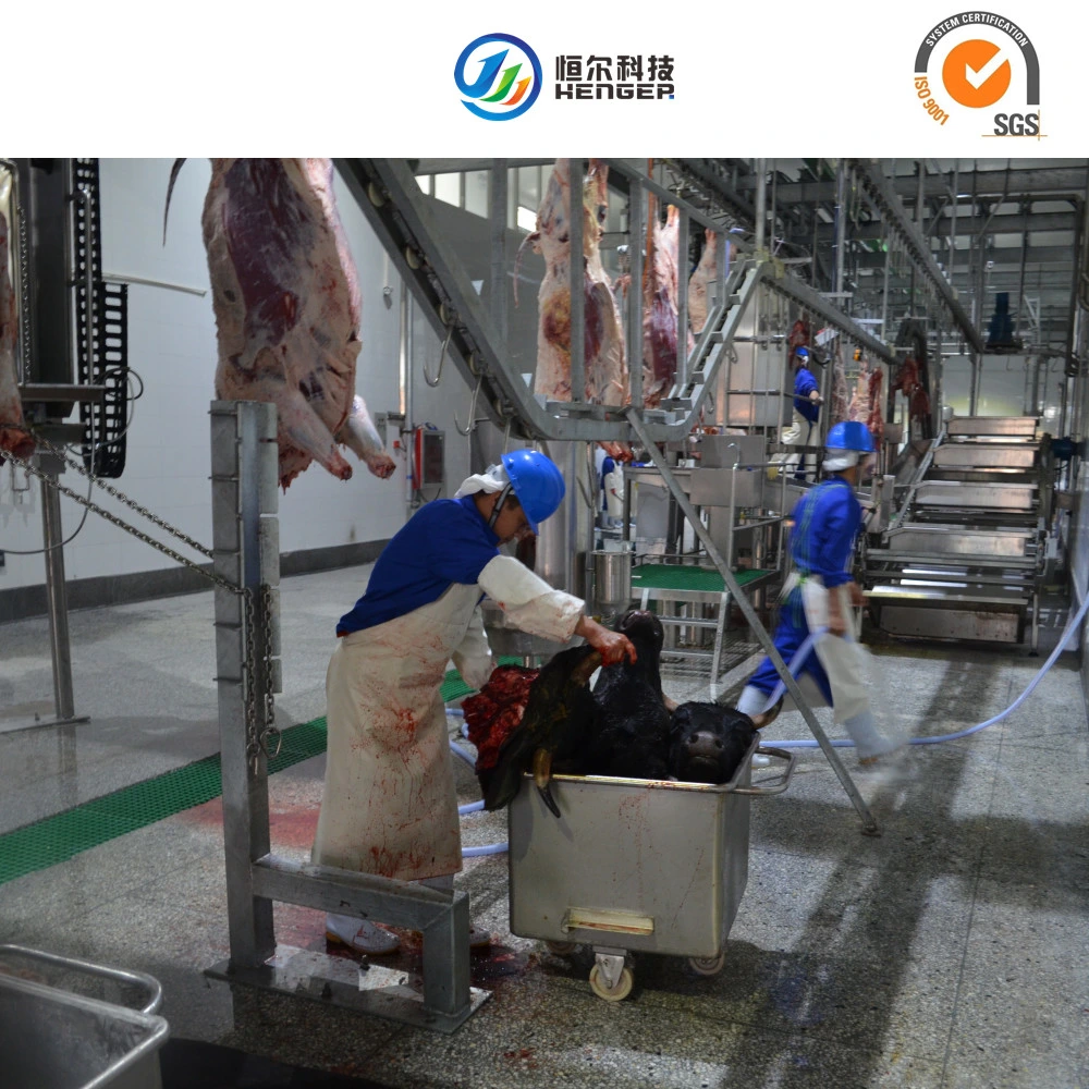 Matadero de ganado vacuno de carne de equipos de sacrificio de la máquina de mecanizado