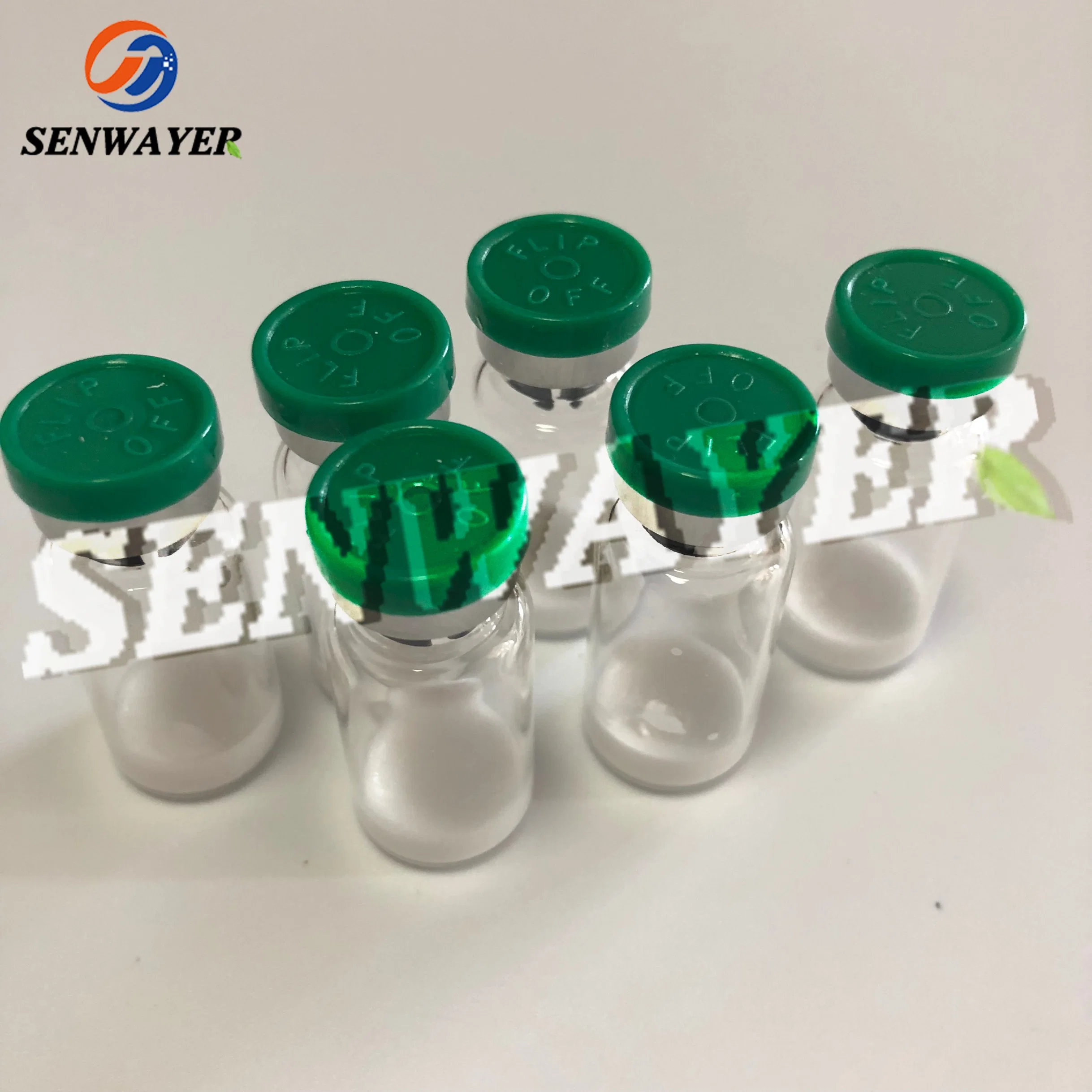 Hot Sale Peptides GLP-1 Kpv Ghk-Cu Thymalin Semax Mots-C Epithalon Melanotan II Tirzepatide Ll 37/Sermaglutide Adipotide Senwayer in Vials/Raw Powder