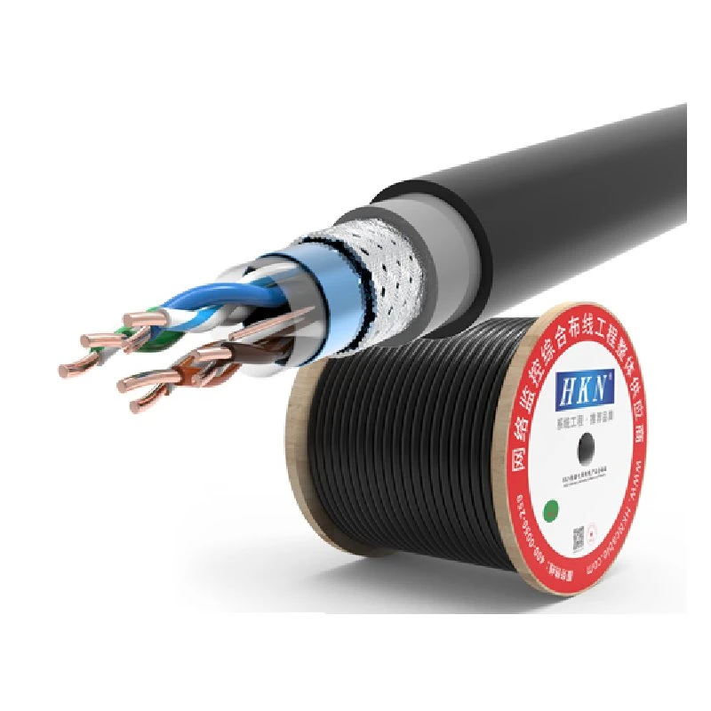 Cat5 Cat5e CAT6 Ethernet Cable-Network Communication Cord for Outdoor LAN Applications