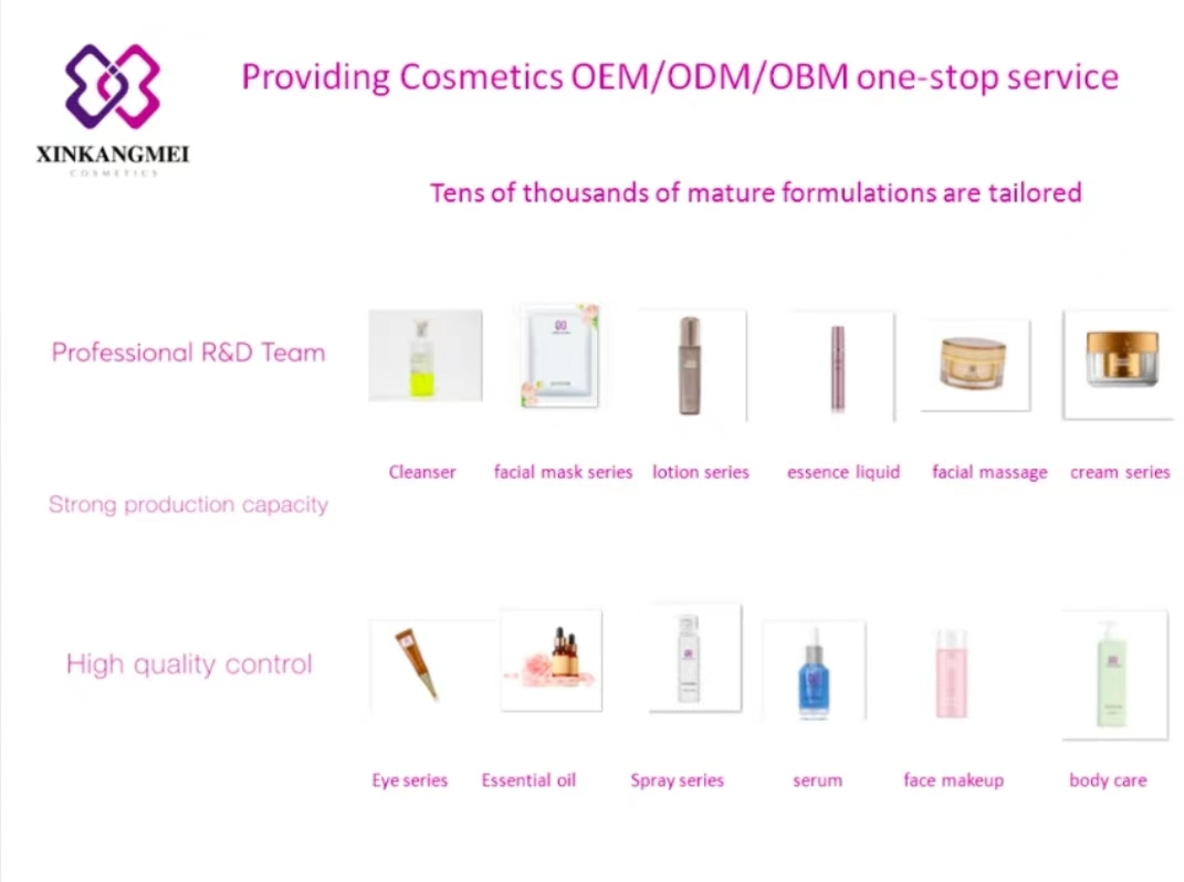 Ensemble de cosmétiques soin du visage soins de la peau soin de la peau du corps soins des cheveux Efficacité produits essence huile produits de soin pour la peau OEM avec des produits halal Certification
