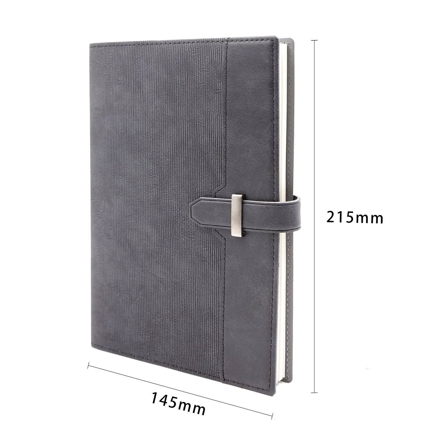 OEM Custom Logo A5 Hardcover Journal Travel Notebook PU Leather for Office