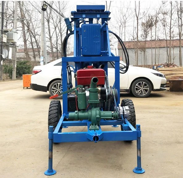Professional Hydraulic Crawler Type Deep Water Well Drilling Rig Mine Drilling Machine