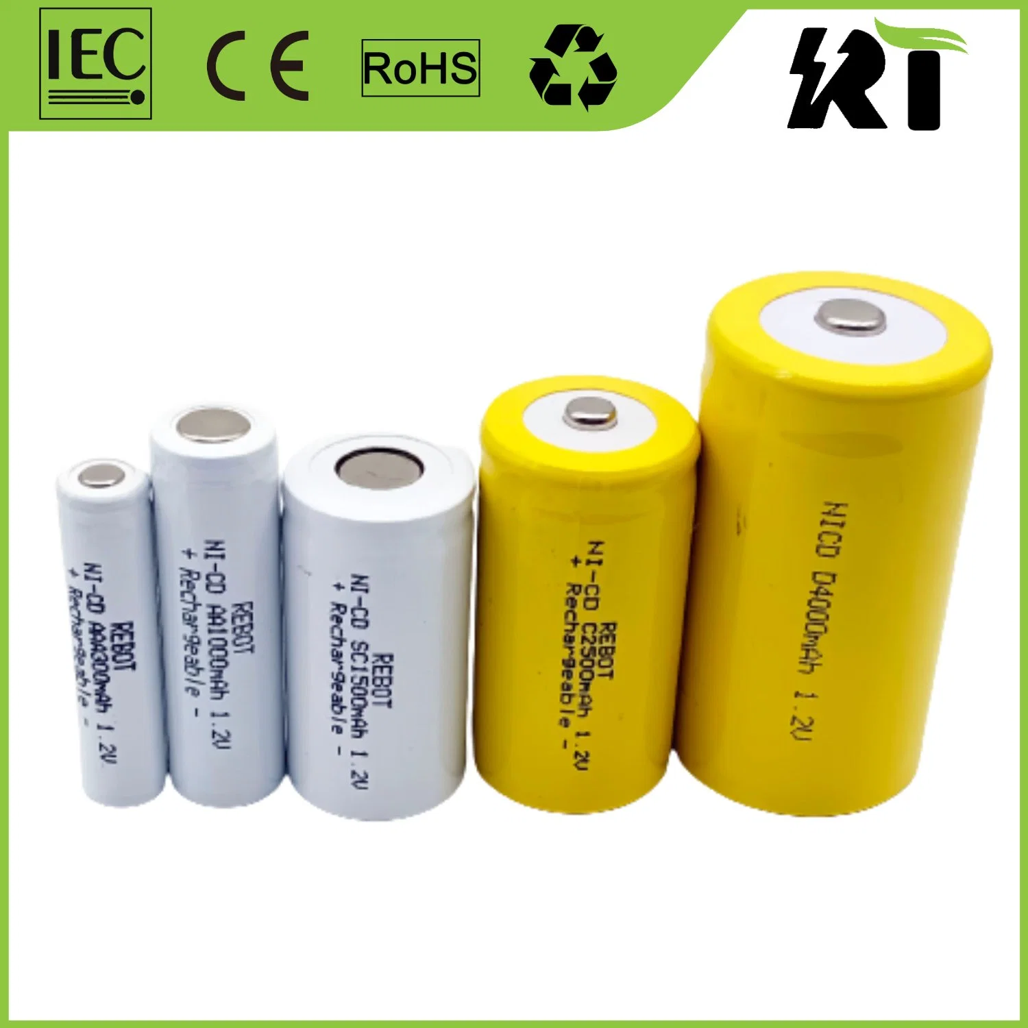 Elevadores eléctricos de Energia Auxiliar 7.2 Volt 4000mAh D NiCd Tamanho da bateria recarregável