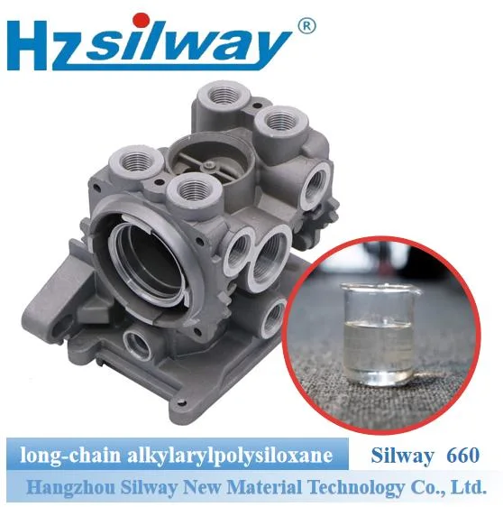 Excellent Performance Lubricant Agent/Release Agent Silway 660 Long Chain Alkylarylpolysiloxane for Die Casting