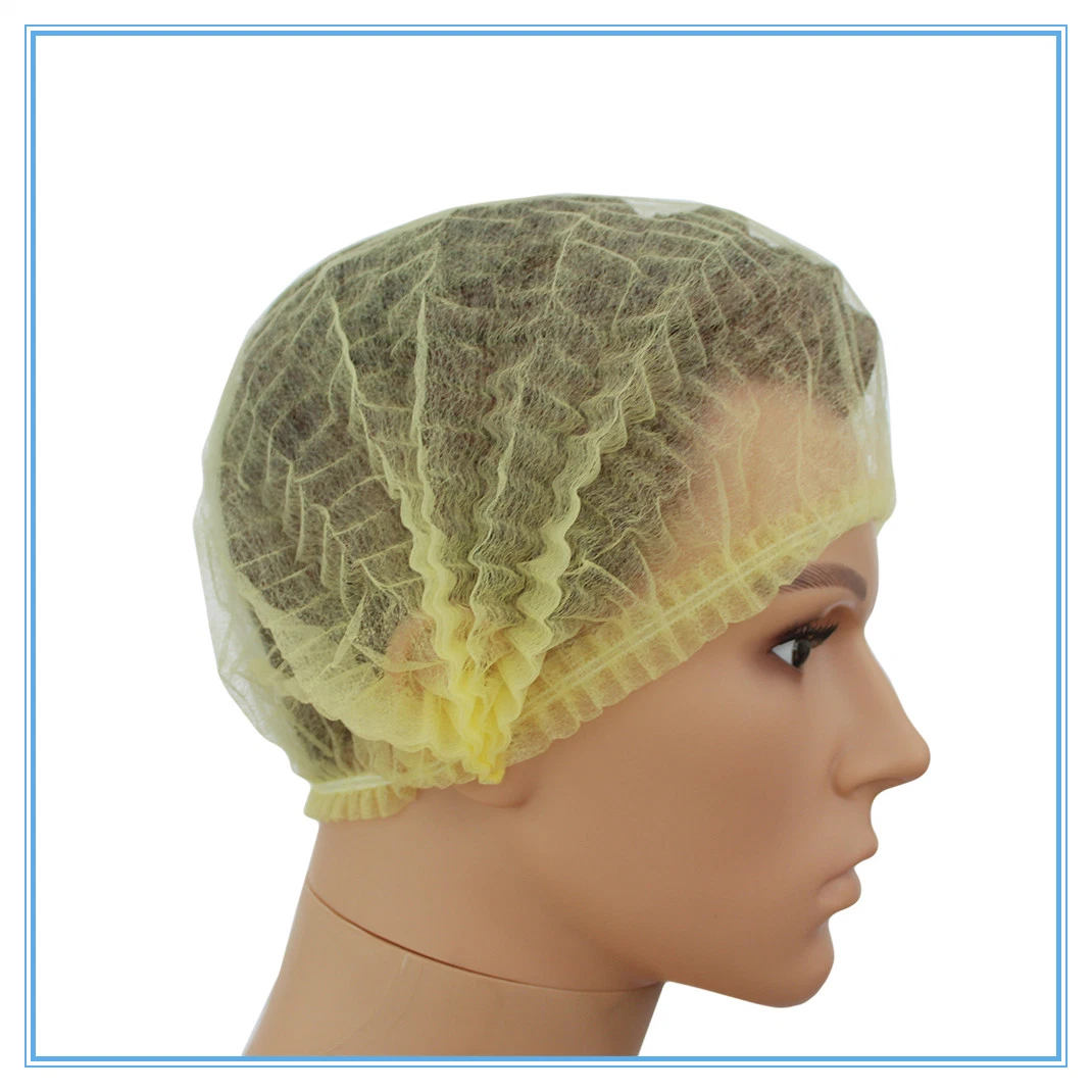 High quality/High cost performance  Disposable Medical Non Woven Strip Caps Bouffant Head Cover