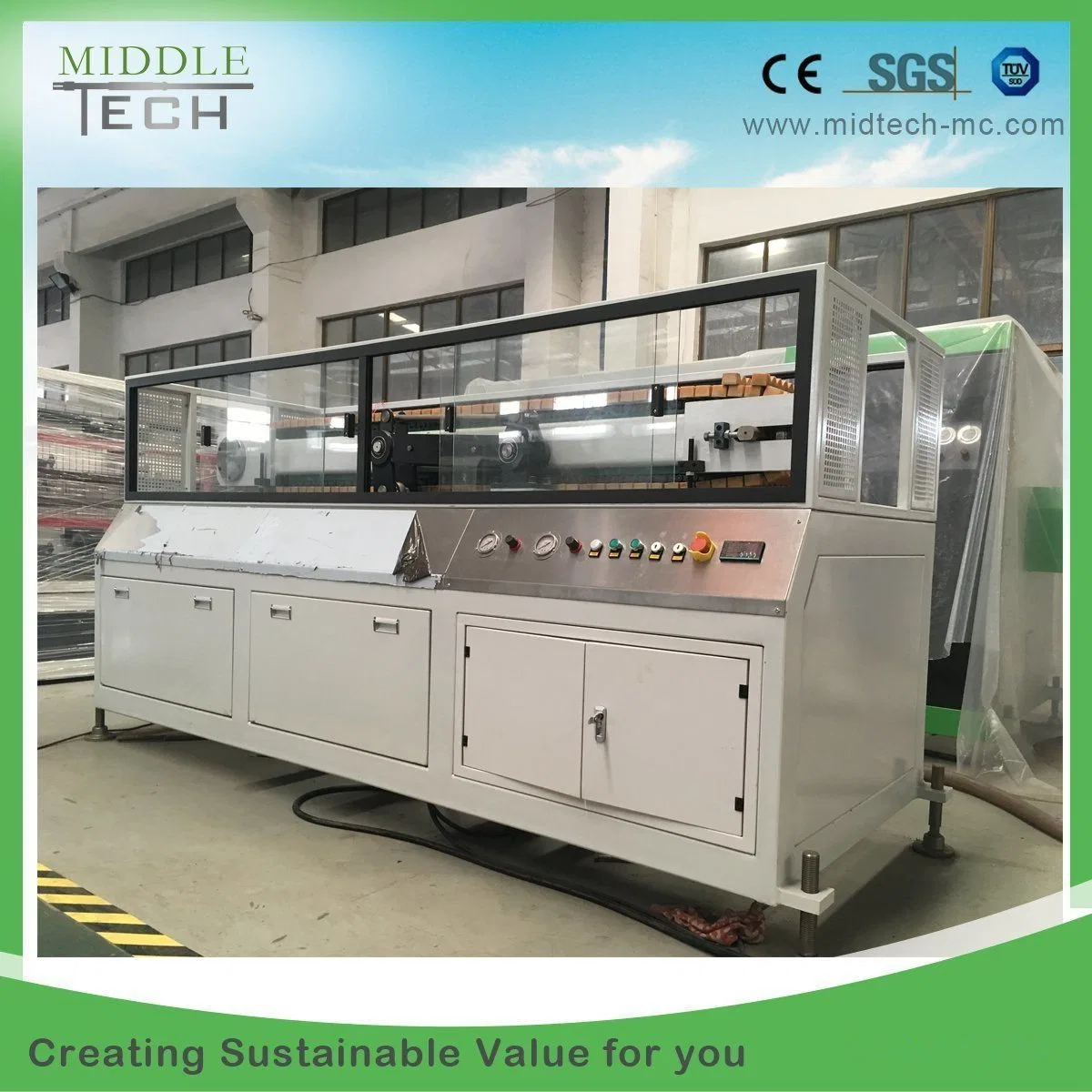 New Wood Plastic PVC WPC Door Making Machine with Different Mold Designs