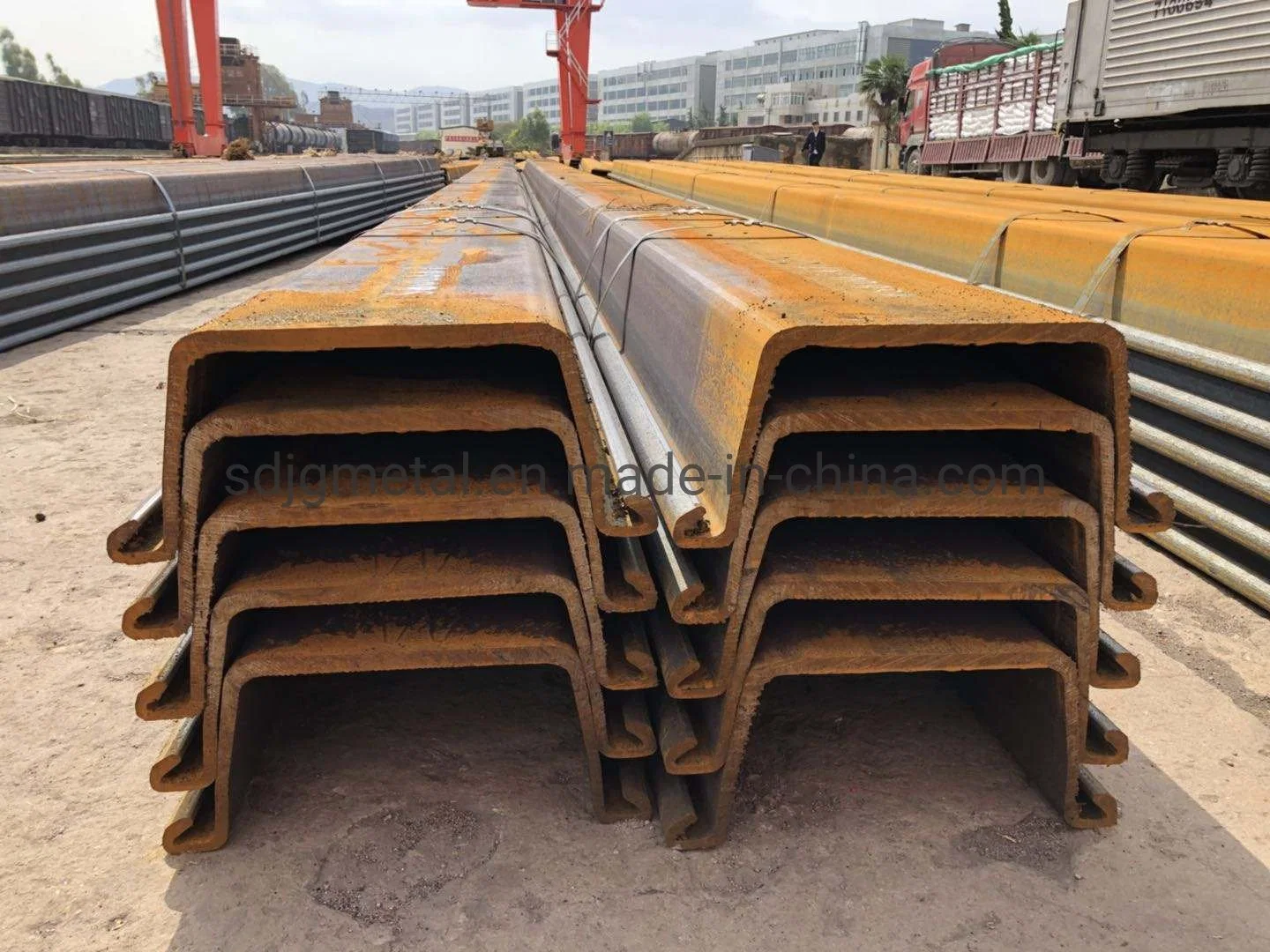 400*100*10.5 U-Shape Steel Sheet Pile / Steel Sheet Pile / Sheet Piles Supplier