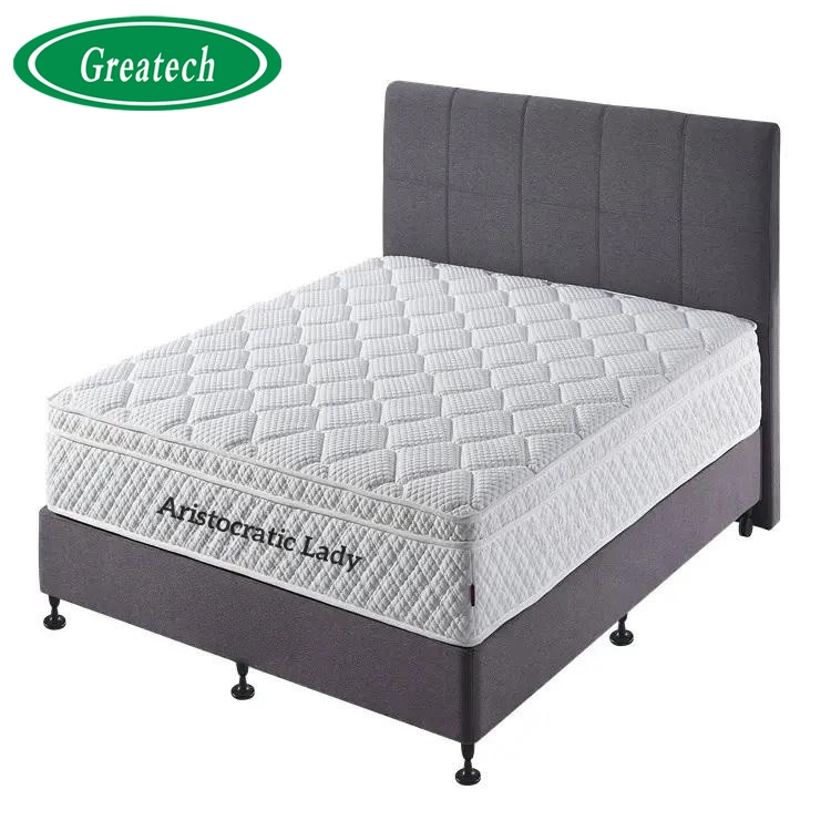 Günstige Twin Compressed Orthopädische Bett Matratze Wasserdicht Gel Schlafzimmer Weich OEM Full Size Latex Foam Spring Matratze