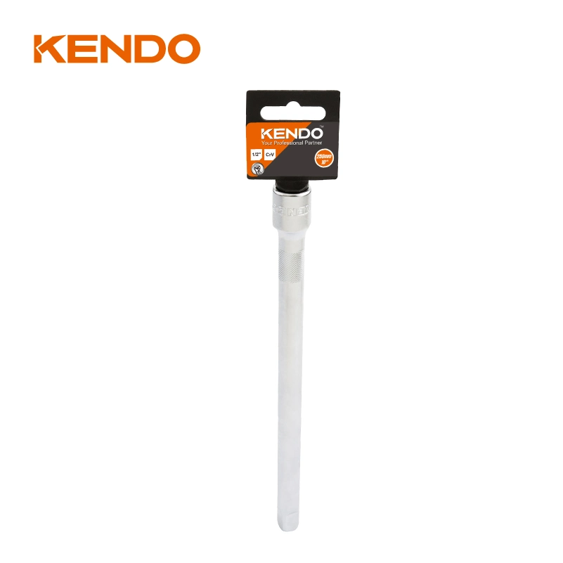 Kendo 1/2" Dr. Drive Extension Bar Long Steel Material Hand Tools يتم الاتصال بها مع مجموعة المقابس للإصلاح