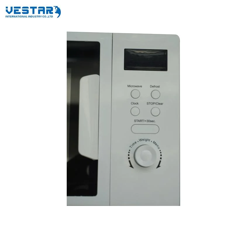 20L Mechanical Control 700W Glass Cheap Microwave Oven for Home