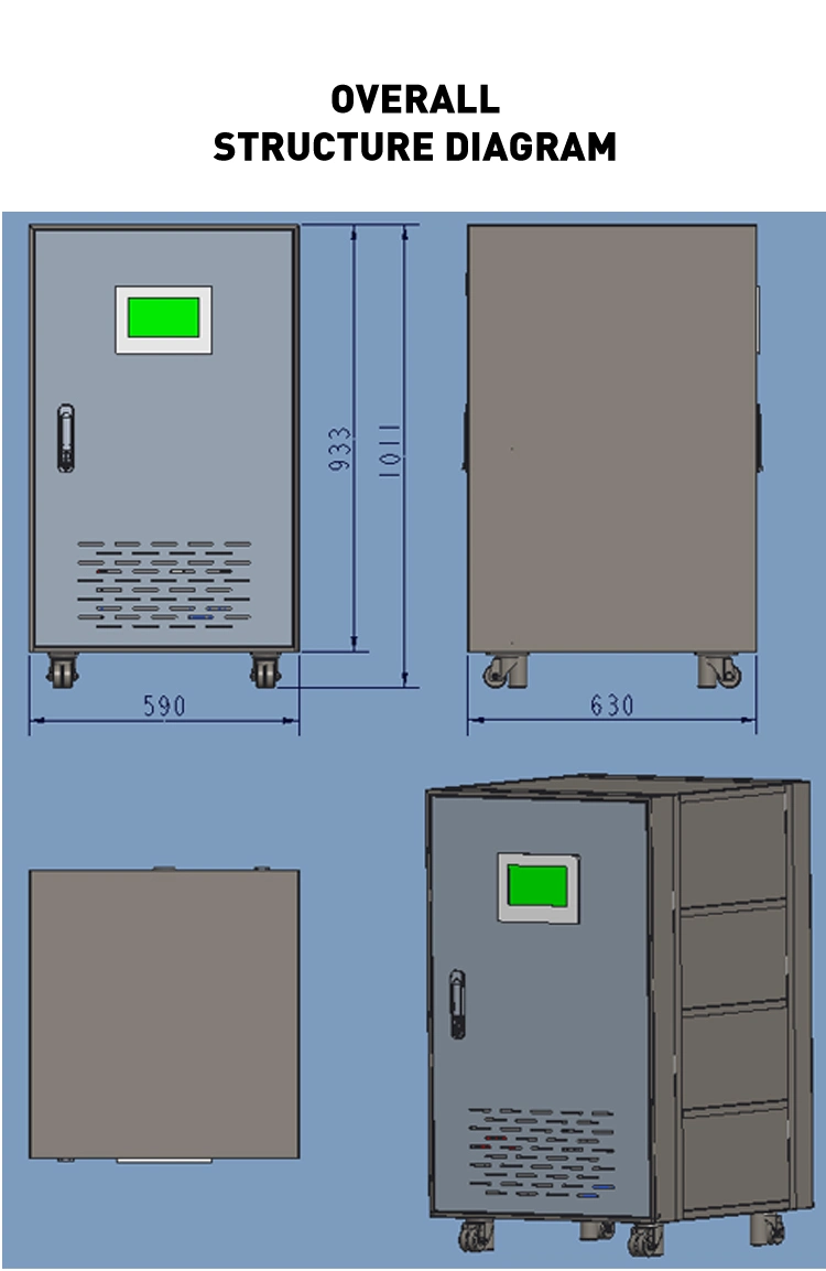 U-Greenelec Battery Cabinet Lifep04 Li-ion Battery Solar Power Storage Lithium Battery Storage Cabinets