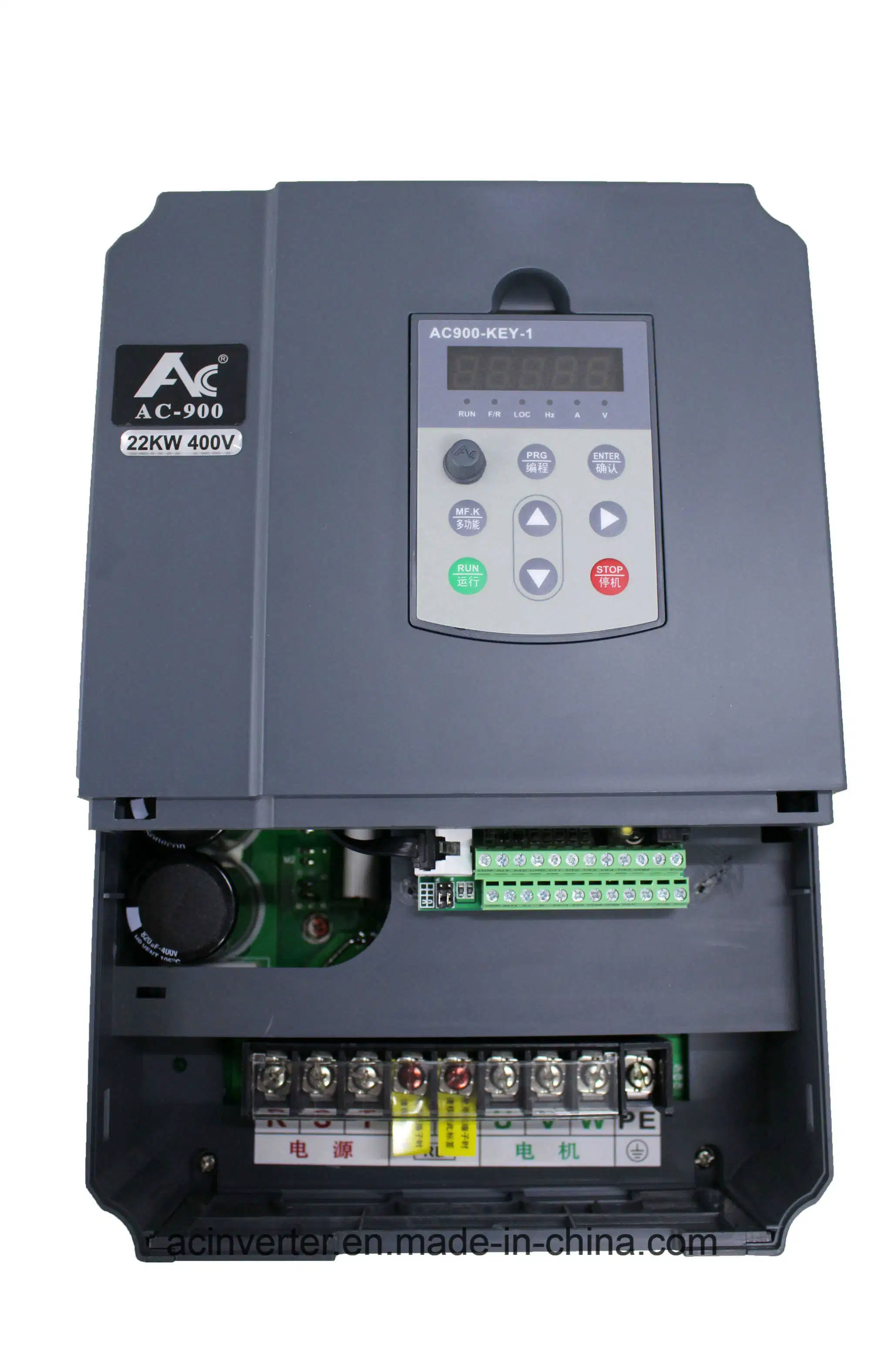 High quality/High cost performance  VFD AC Control 380V 30HP 22kw Frequency Converter 50 to 60Hz Triple Phases