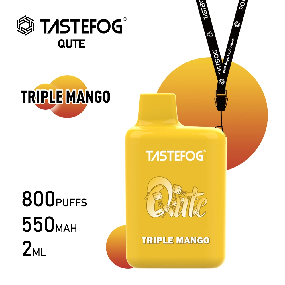 Tastefog Mini Qute 800 Puff Disposable/Chargeable Wholesale/Supplier Cheap Vape