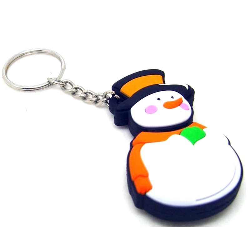 Factory Custom Made Fashion Rubber Promotional Gift Manufacturer Customized Plastic Decoration Keyring Bespoke Wholesale/Supplier 3D Cartoon Pig Keychain