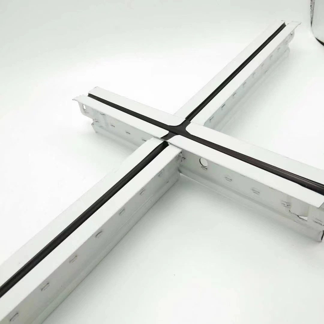 Suspended T Bar/T Grid for PVC Laminated Ceiling Tile and Plasterboard