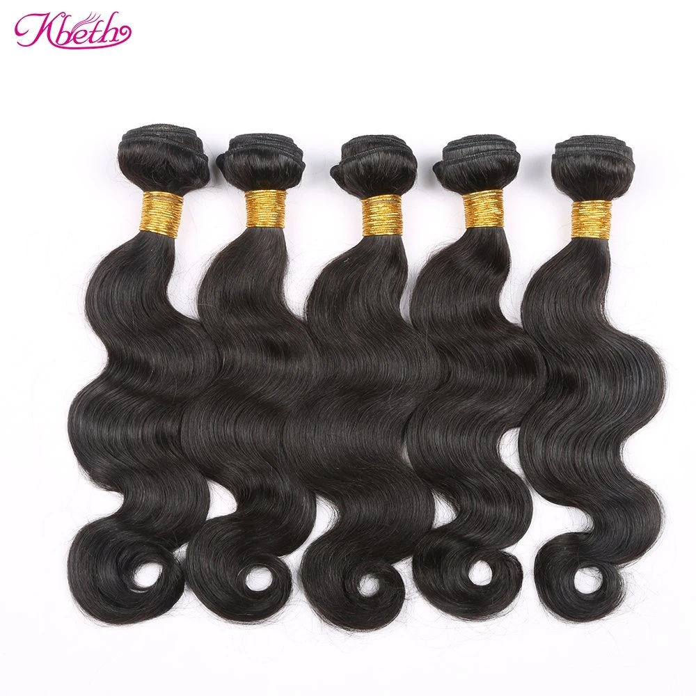 Kbeth 100% Remy Hair in Bulk Brazilian Body Wave Braiding Hair Weft