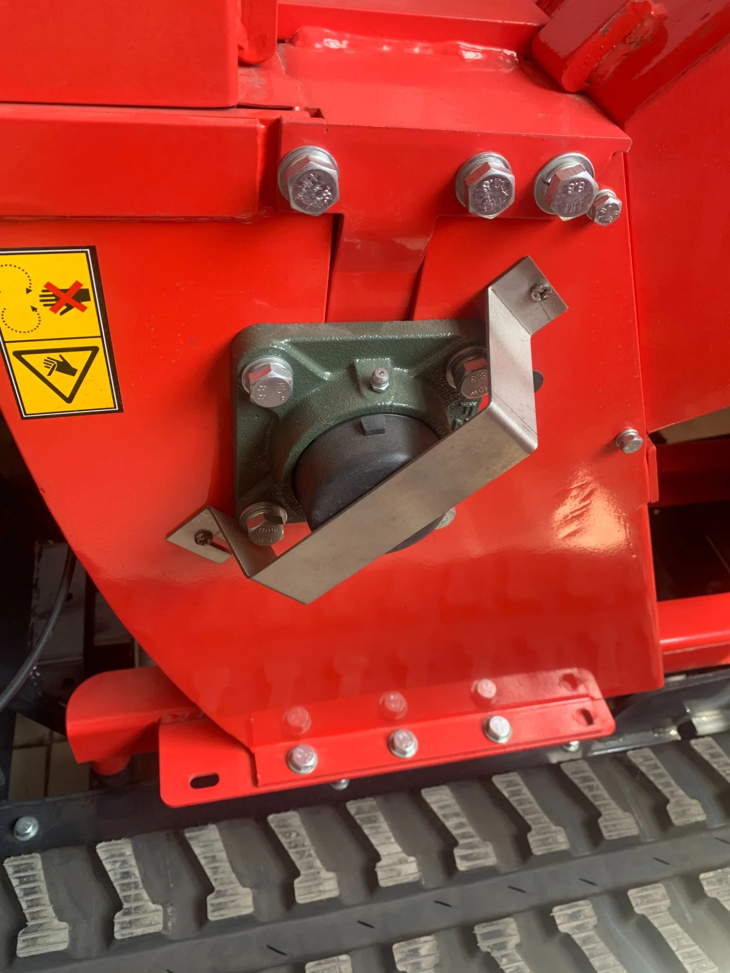 Self Propelled Branch Wood Chipper with Crawler Track