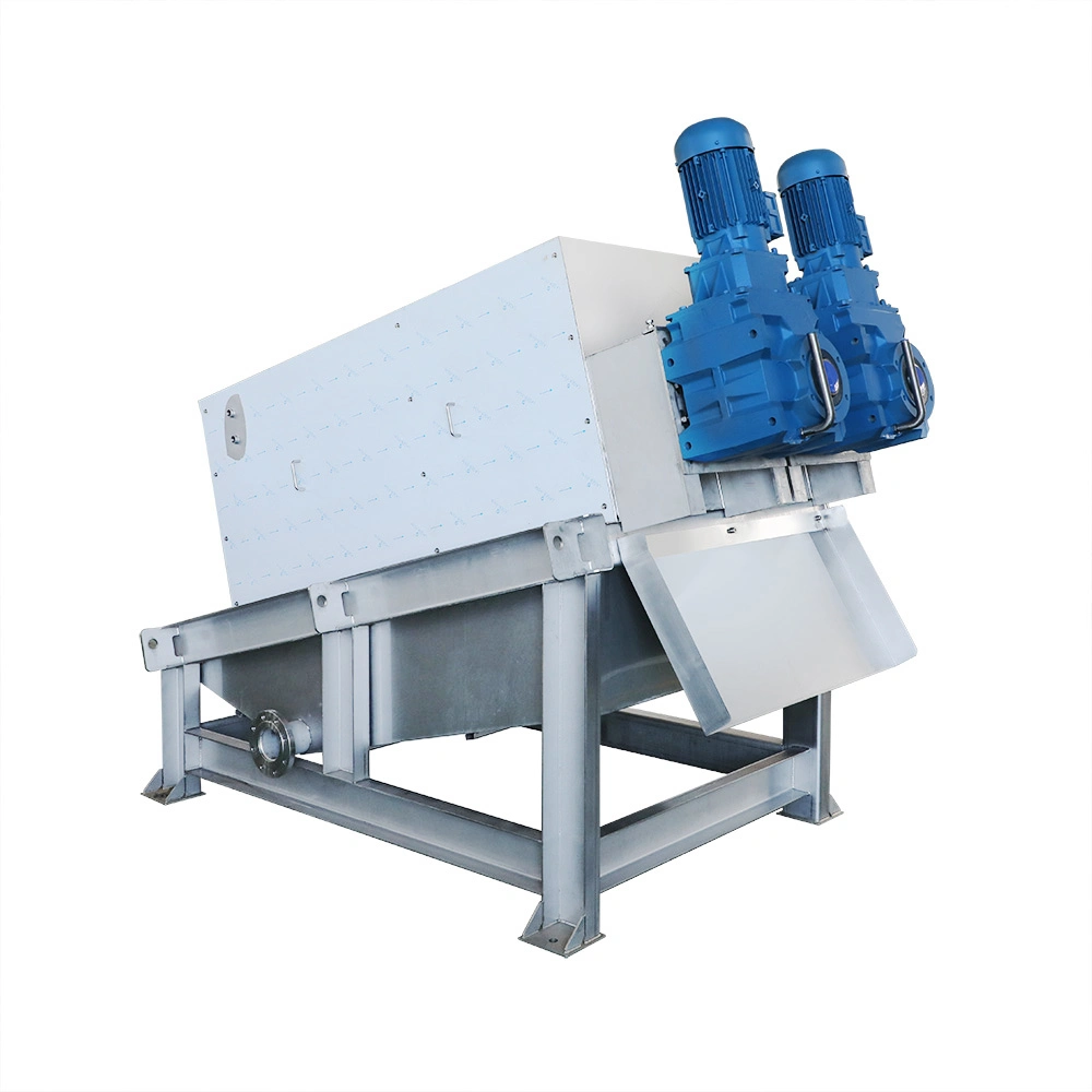 CE/ISO Sludge Dewatering Screw Filter Press Solids-Liquid Separation for Oily Sludge /Palm Oil Mill Effluent/Food/Oilfield/Sludge/Petroleum/Pome