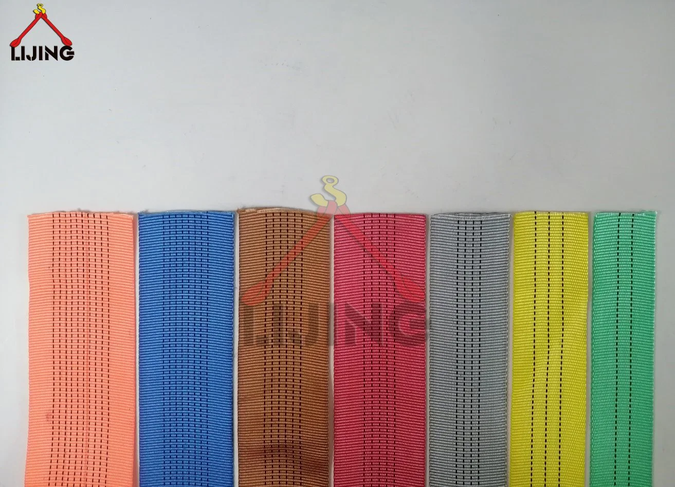 Polyester Webbing Material for Round Sling Sleeve Certified En1492-2 CE