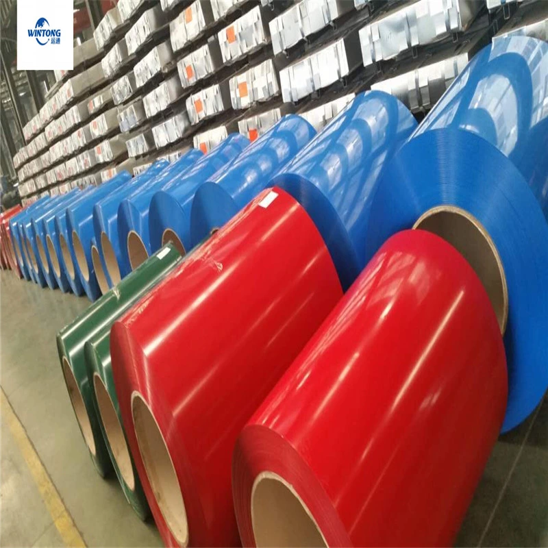 Color Coated Plate Roll 0.7mm Thick Galvanized Color Coated Plate