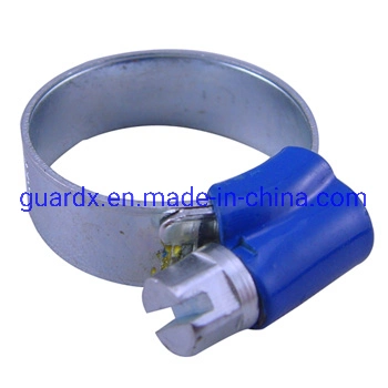 Pipe Fitting Wire Rope Spring Cable Metal Worm Drive Pipe Hose Clip Clamp