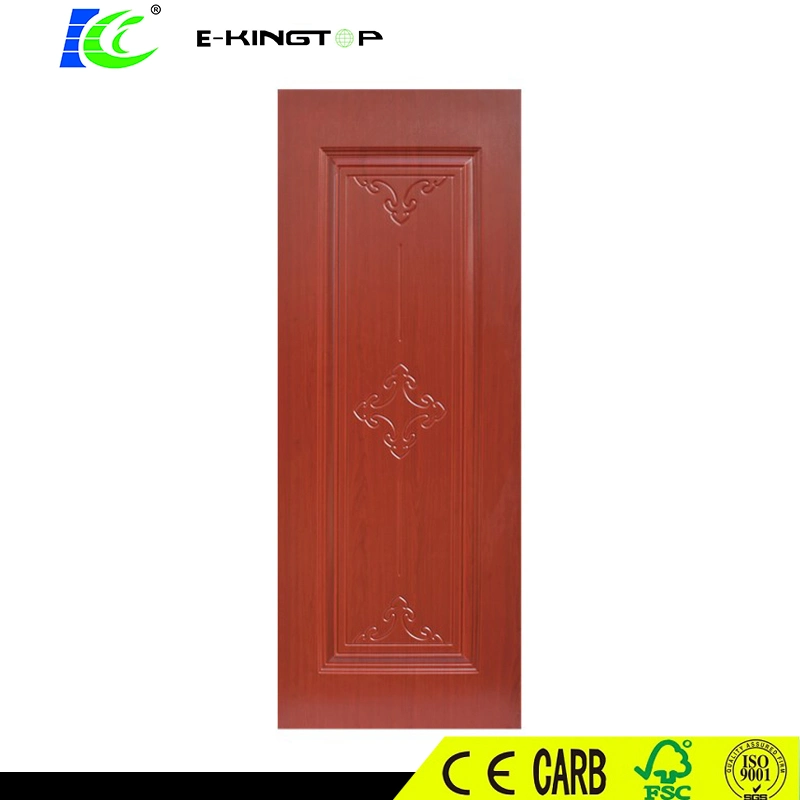 Personalizar los diferentes tipos de laminado decorativo de la piel de la puerta de chapa de madera moldeada