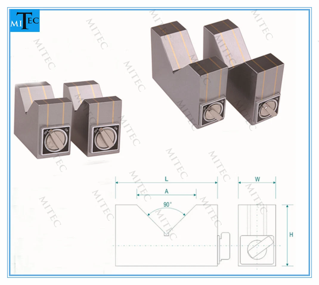 High Precision Tool Gauge Magnetic Base Magnetic Block Set Magnetic V-Block Set